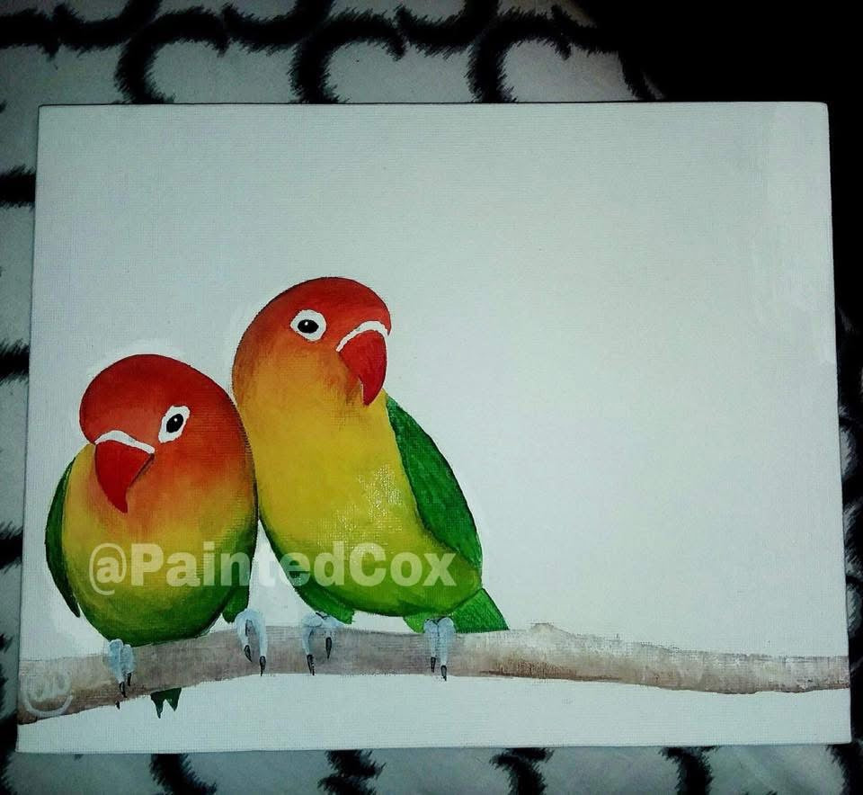 Hand painted Miniature Pet Portrait